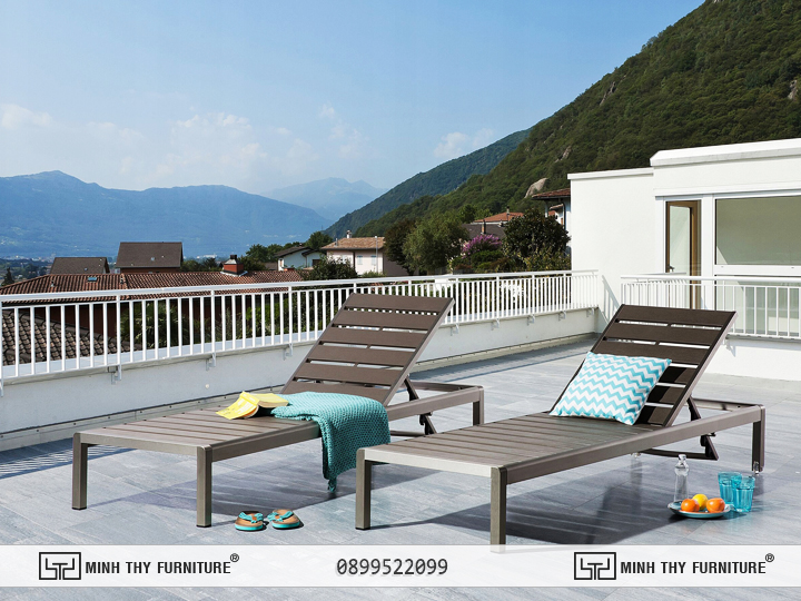 Ghế hồ bơi Polywood MT4A69 cao cấp cho resort khách sạn